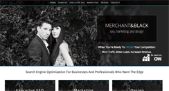 Desktop Screenshot of merchantandblack.com